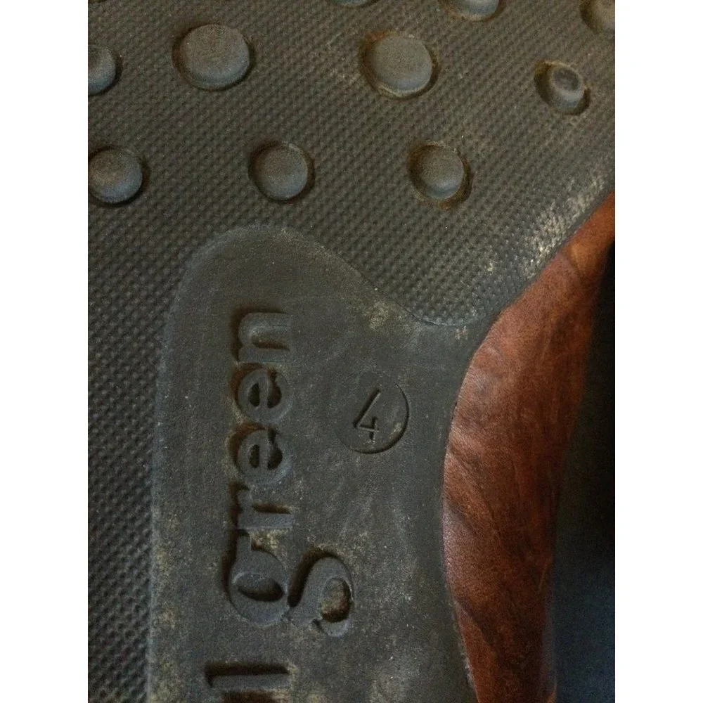 Paul Green Brown Leather & Suede Lace-Up Sneakers